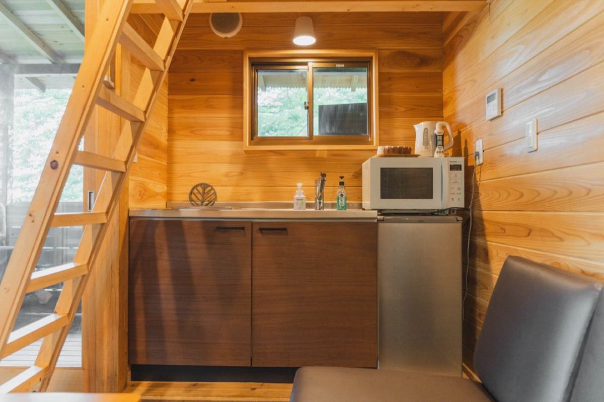 コテージAの様子